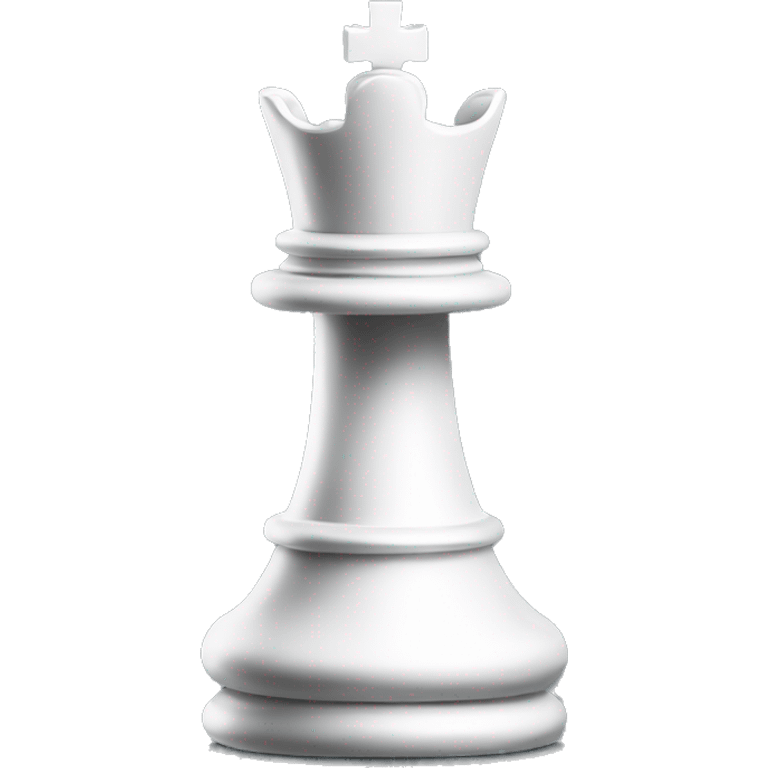 White King Chess Piece 128 pixel emoji