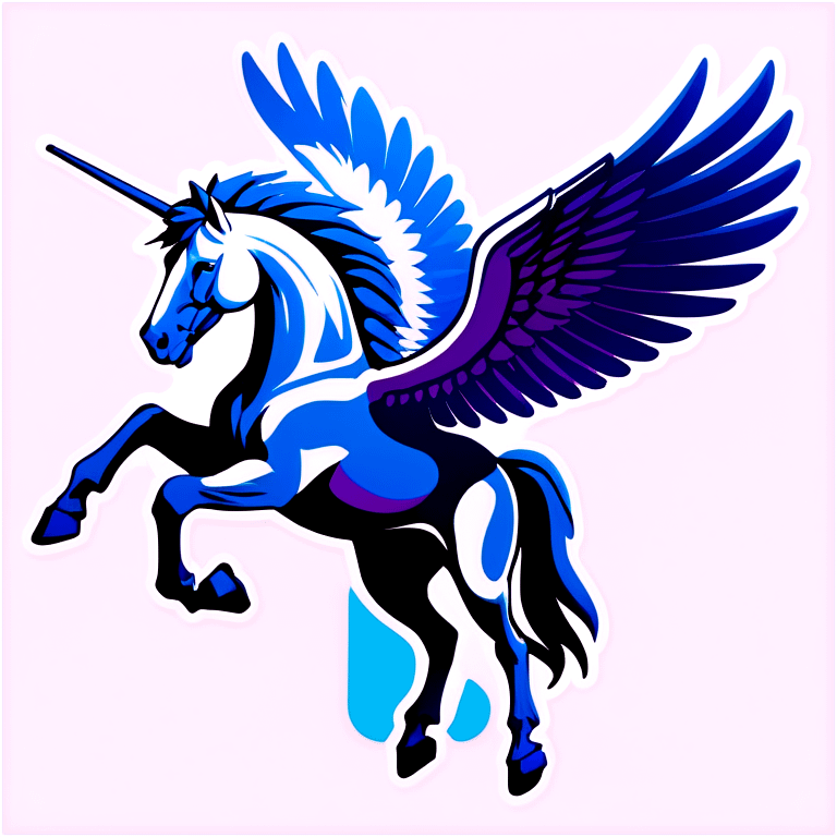 Men Pegasus  emoji