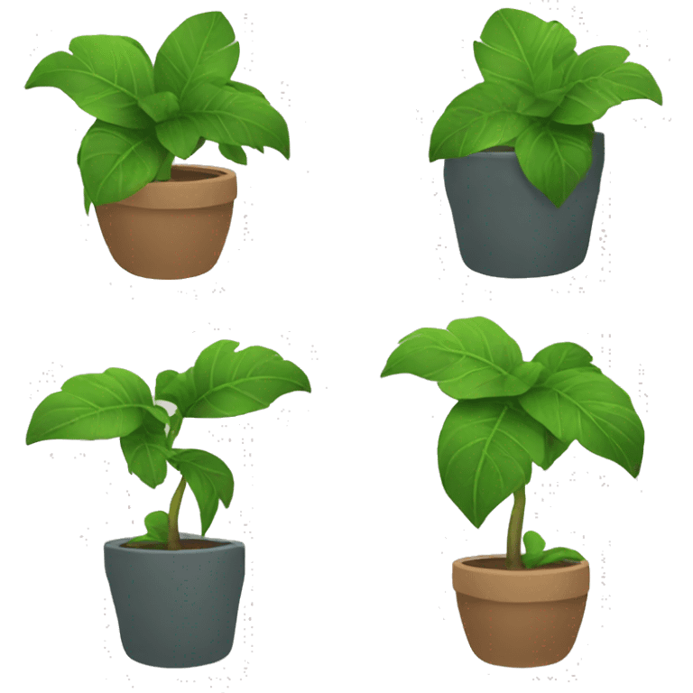 PLANTA EN UNA MACETA emoji