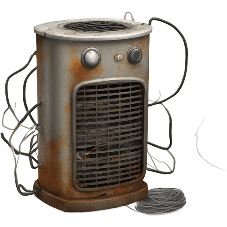 Broken heater emoji