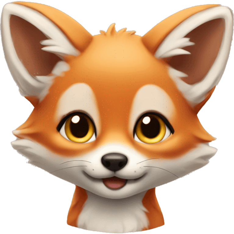 cute fox cub emoji