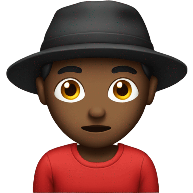 robber with red shirt emoji