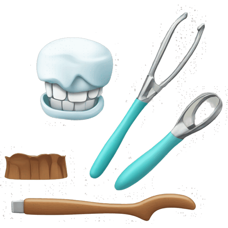 dentist tools emoji