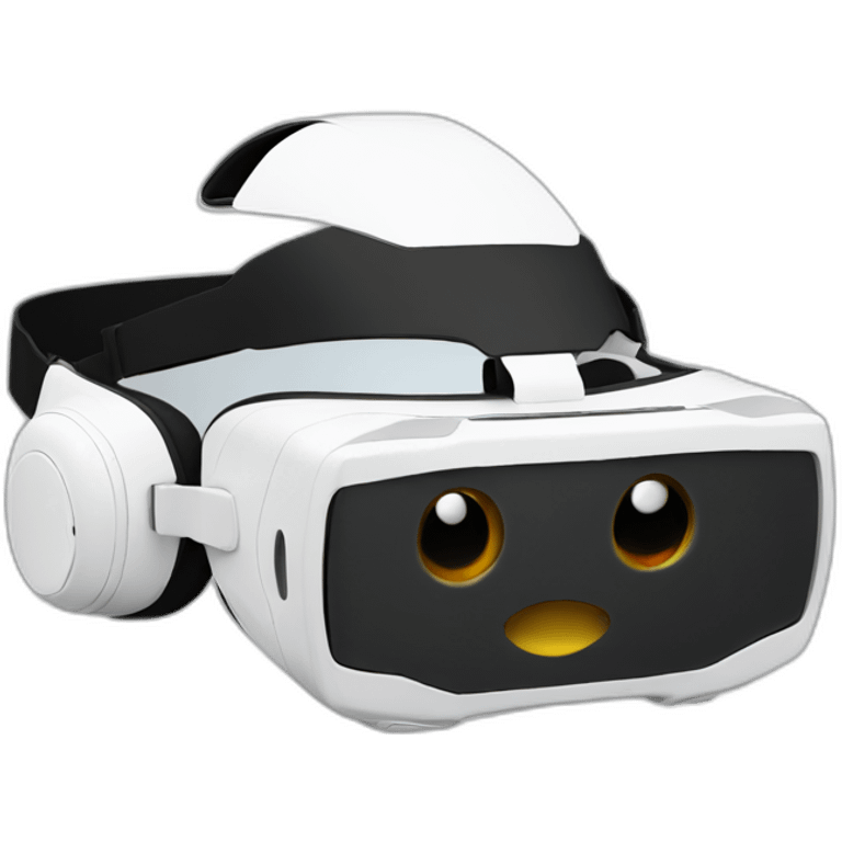 christmas white vr headset emoji