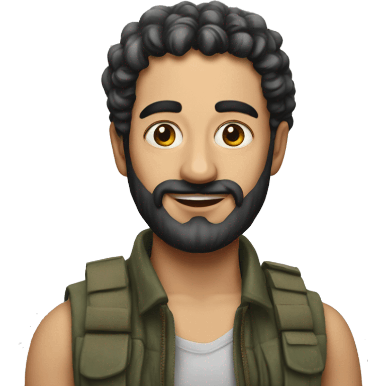 extremely photorealistic, keffieh emoji