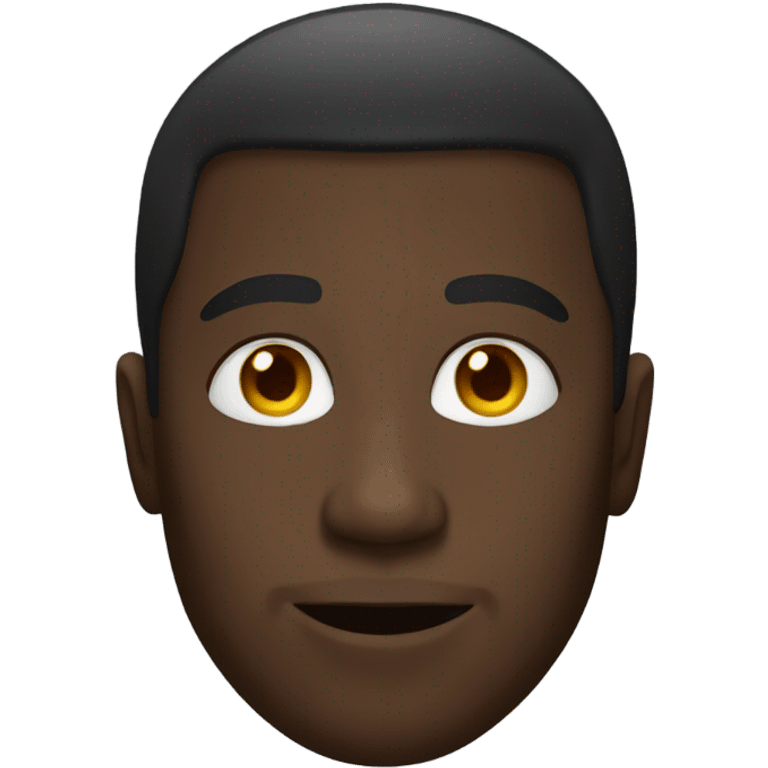 Black man emoji