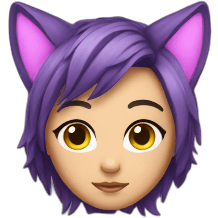 sexy cat ears emoji