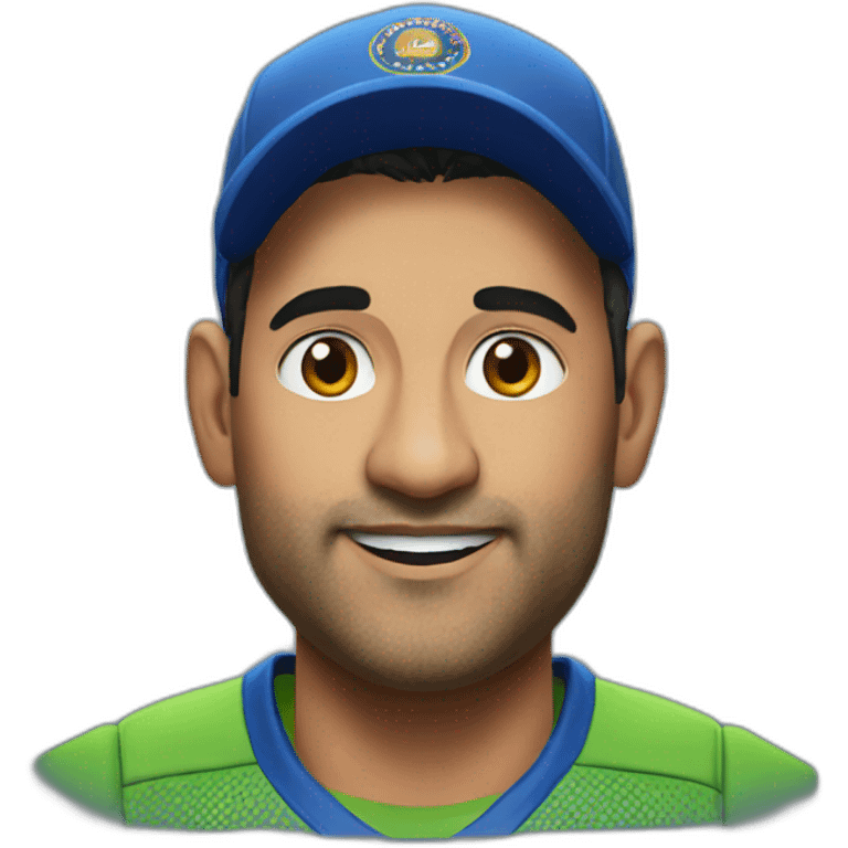 Dhoni emoji