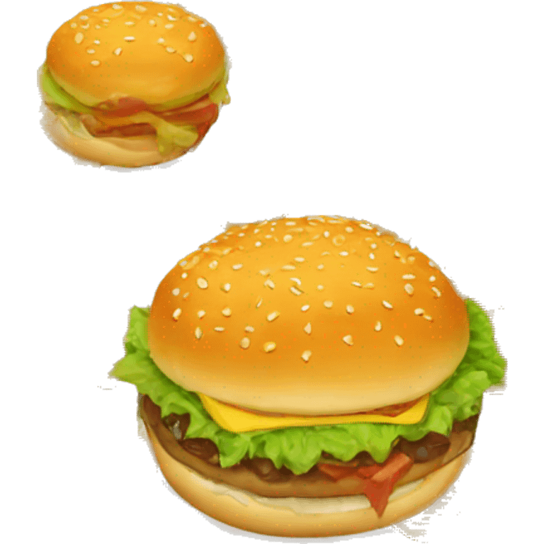 burger shoes emoji