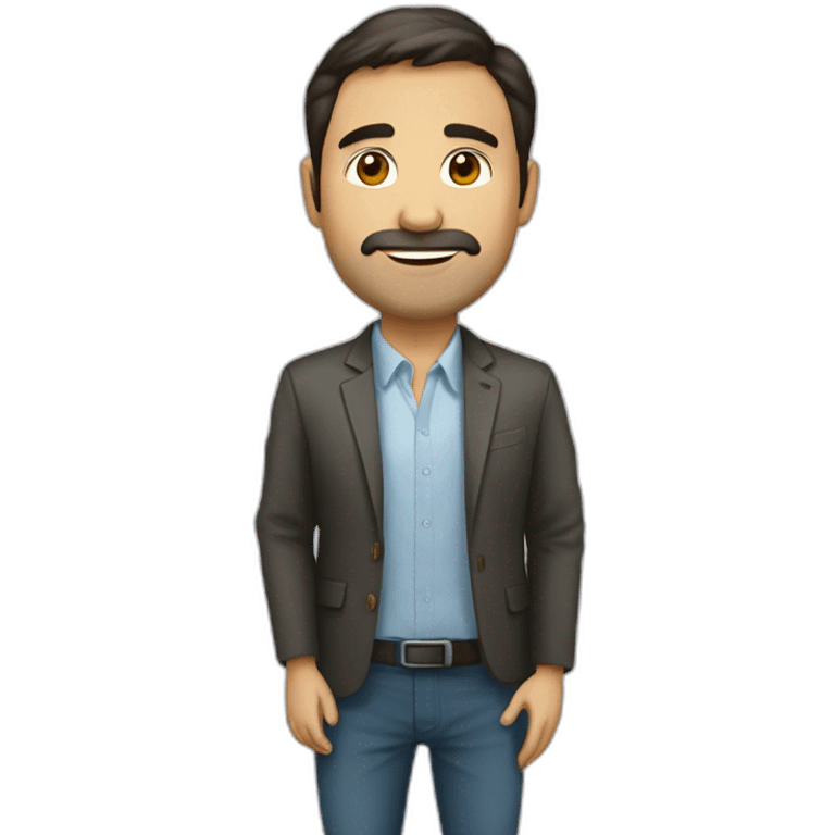 community manager rubio de 40 años emoji