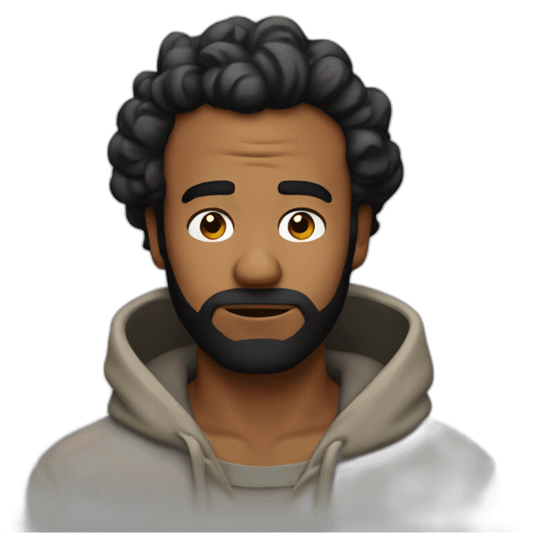 Donald Glover shrug  emoji