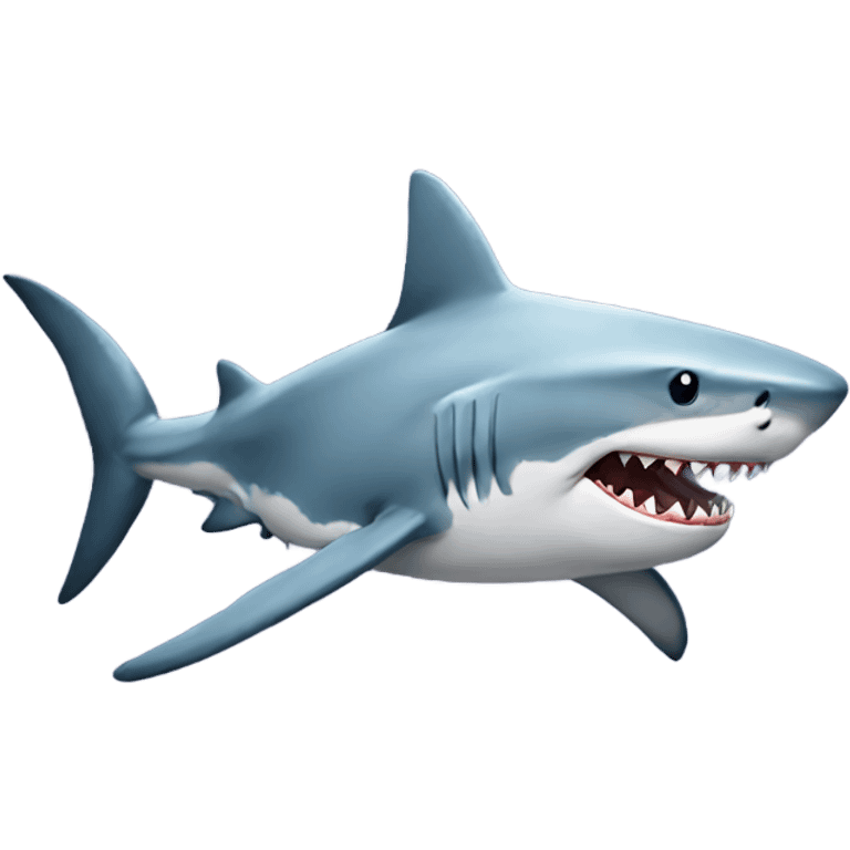 Shark with tattoos emoji