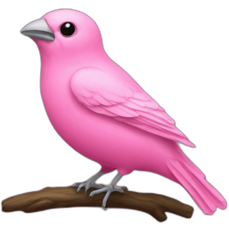 small pink dead canary emoji