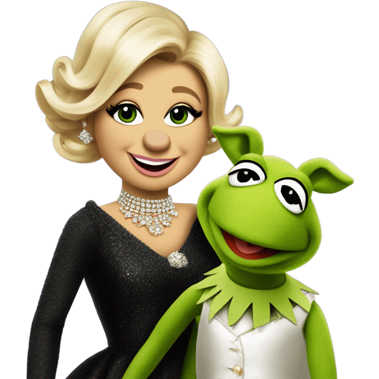 Miss Piggy & Kermit the Frog emoji