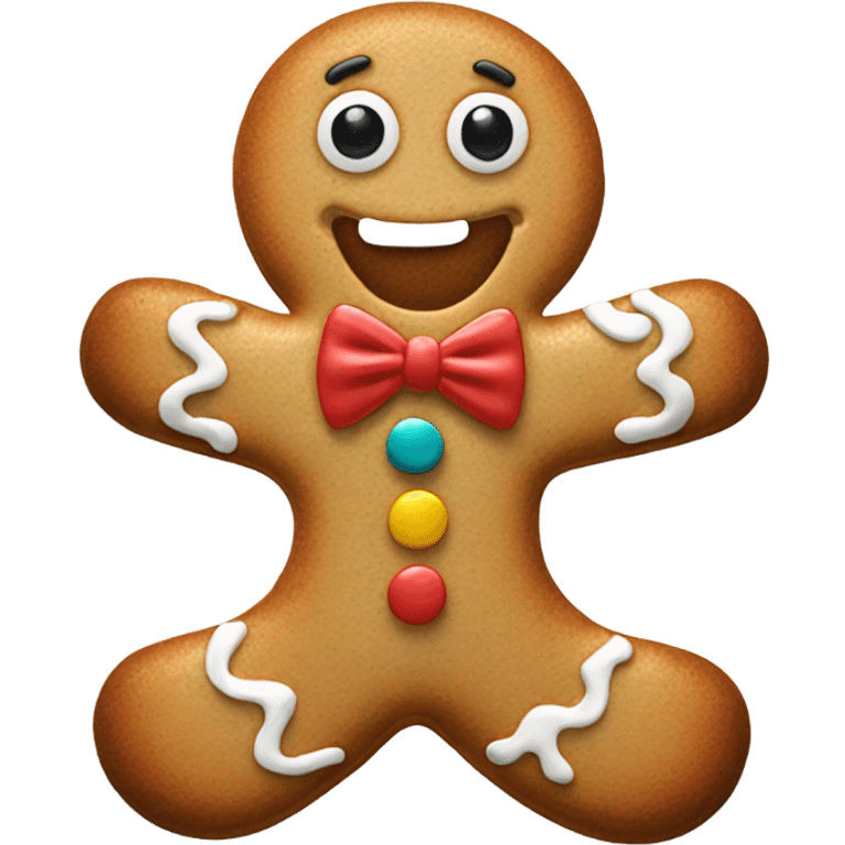 Gingerbread man  emoji