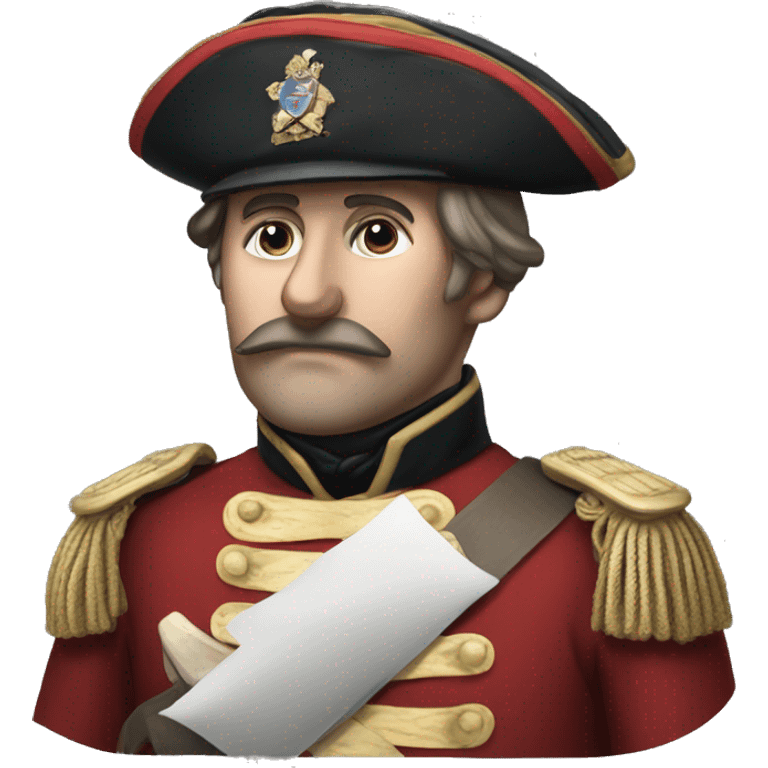 Crimean War soldier keeping scores emoji