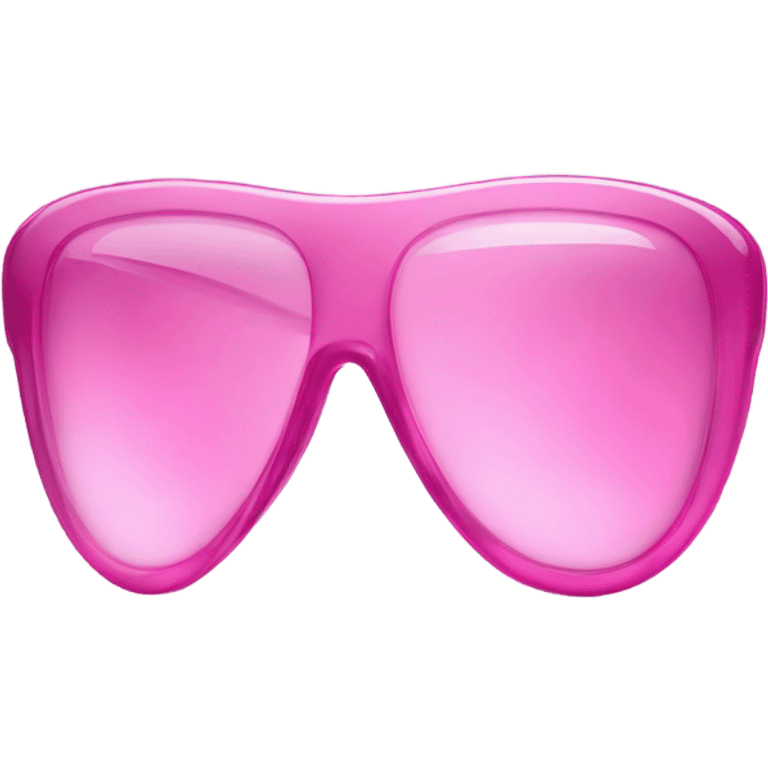 Cosmopolitan pink glass emoji