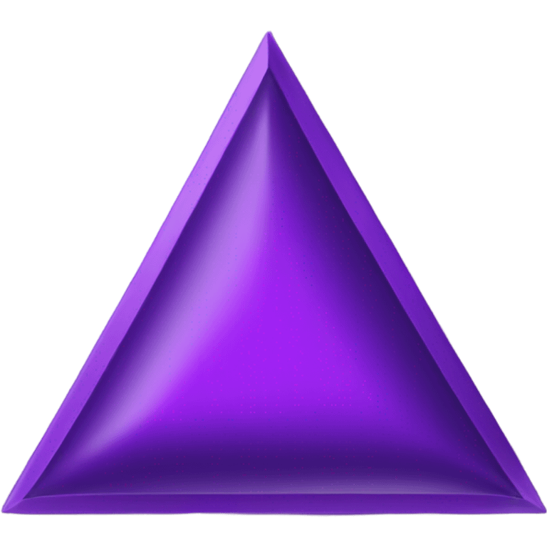 Purple triangle emoji