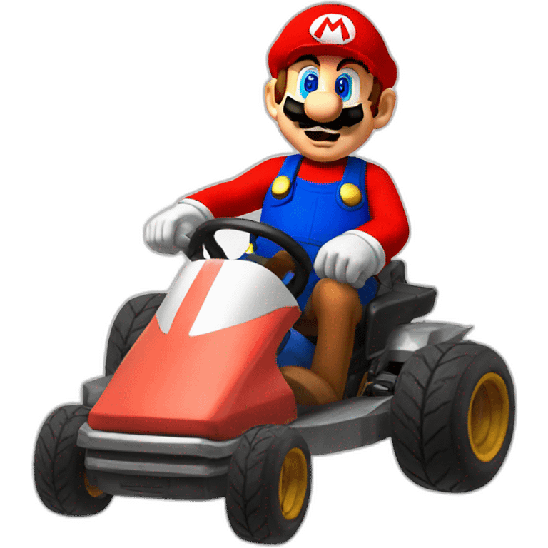 super Mario kart emoji