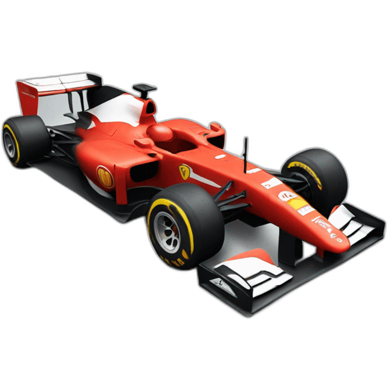 Formula 1 car emoji