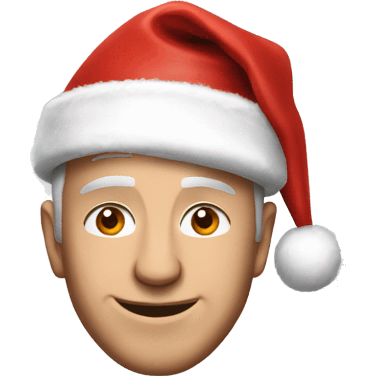 jeff bezos with santa hat emoji