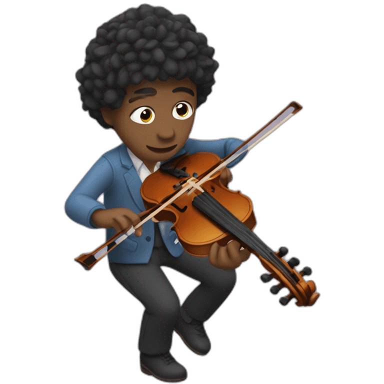 brook playing violin emoji