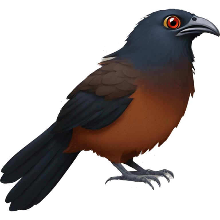 Greater coucal emoji