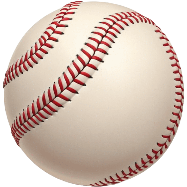 Cinematic Realistic Baseball Scene Emoji, depicted as an action-packed moment of a baseball in play with dynamic motion blur and crisp detailed textures, rendered with vibrant nostalgic lighting that captures the spirit of America's favorite pastime. emoji