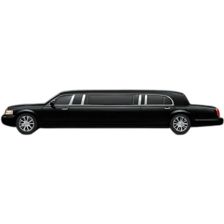 long black limousine emoji