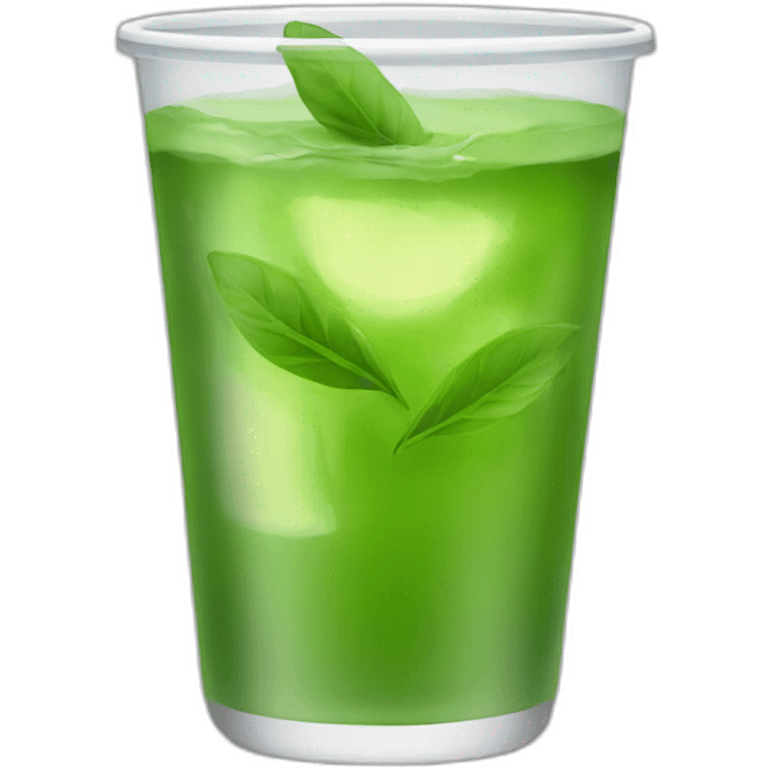 green tea drink emoji