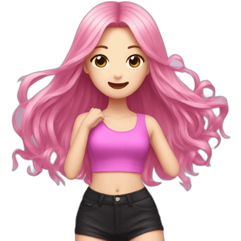 Blackpink dance emoji