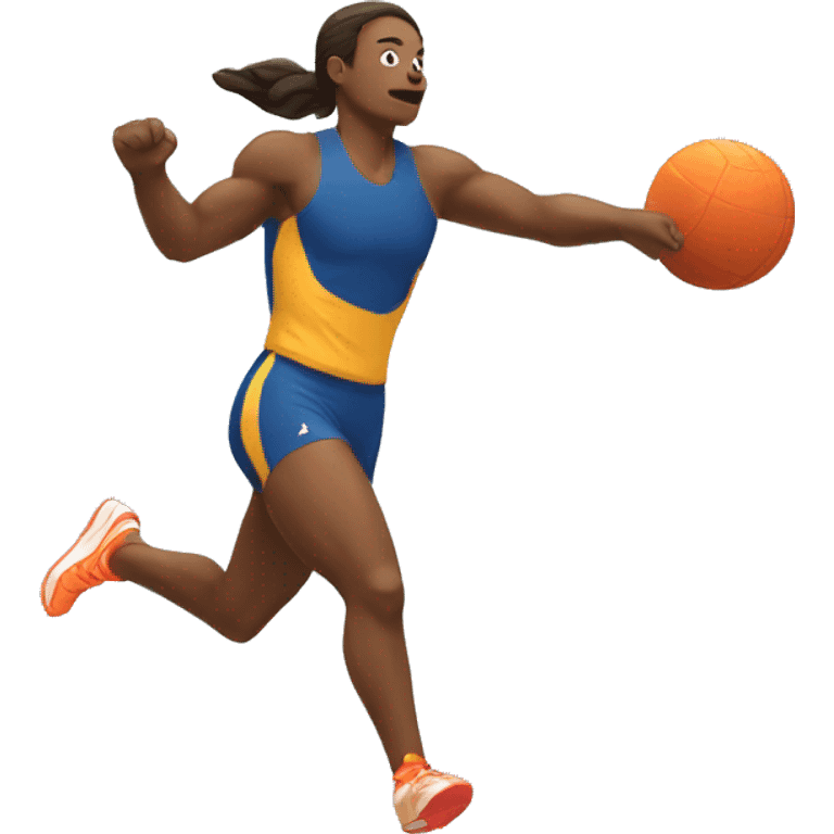 Track and field discus emoji