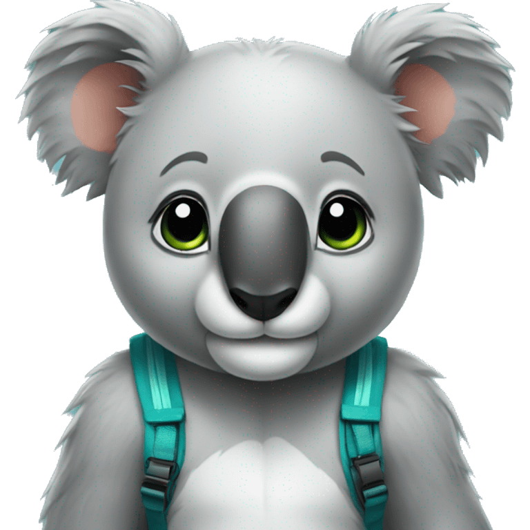 athlete koala emoji