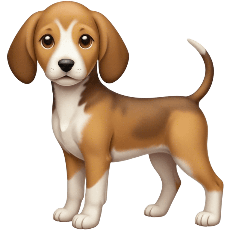 hound puppy full body emoji