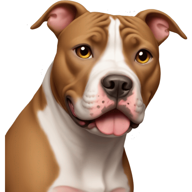 a pitbull emoji