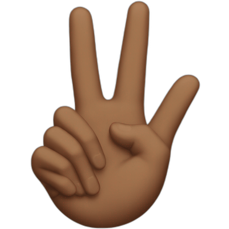 gang signs emoji