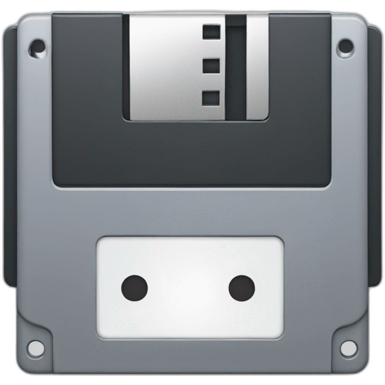 grinning Floppy Disk emoji