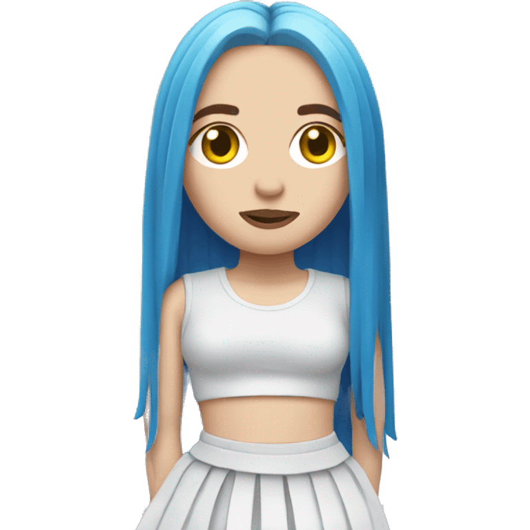 billie eilish wearing a skirt emoji