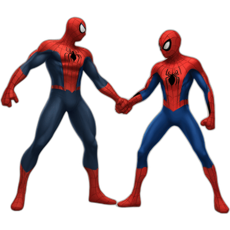 spiderman meet another spiderman emoji