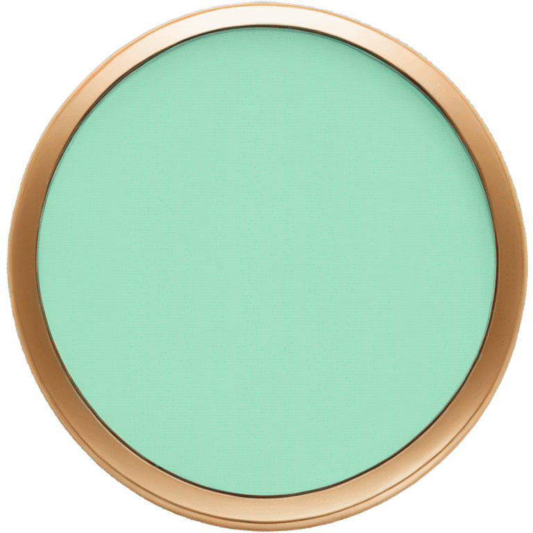 Light blue compact powder emoji