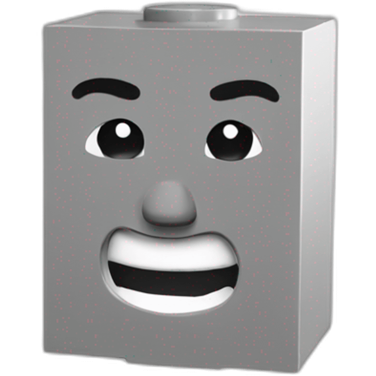 Lego brick emoji