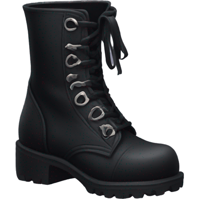 Gothic boots emoji