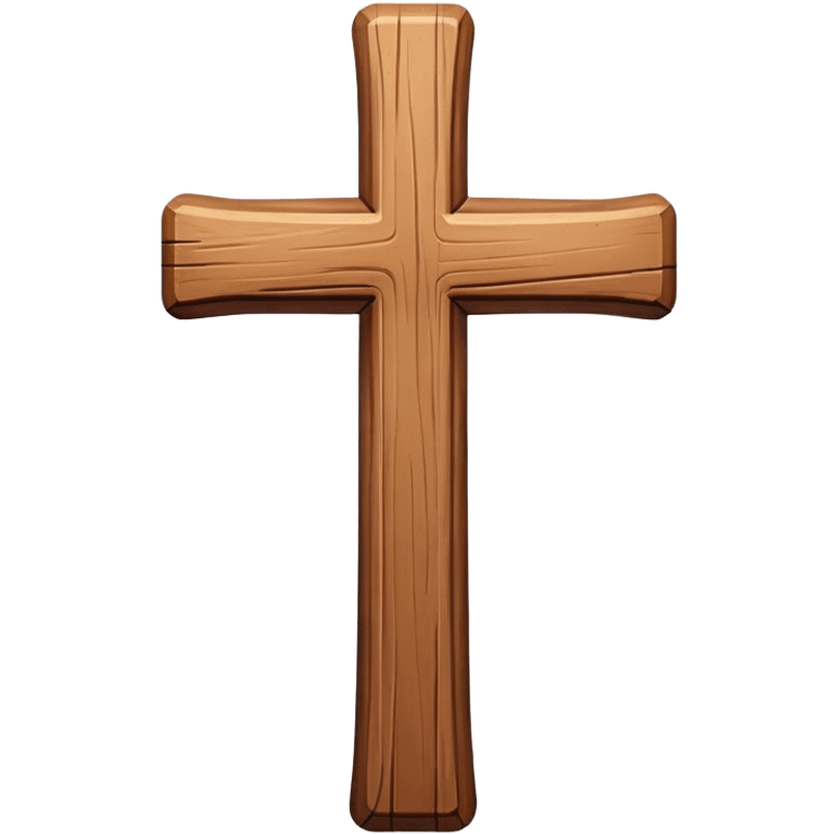 wooden cross  emoji