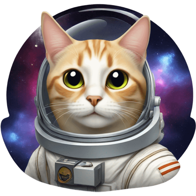 Cat in space emoji