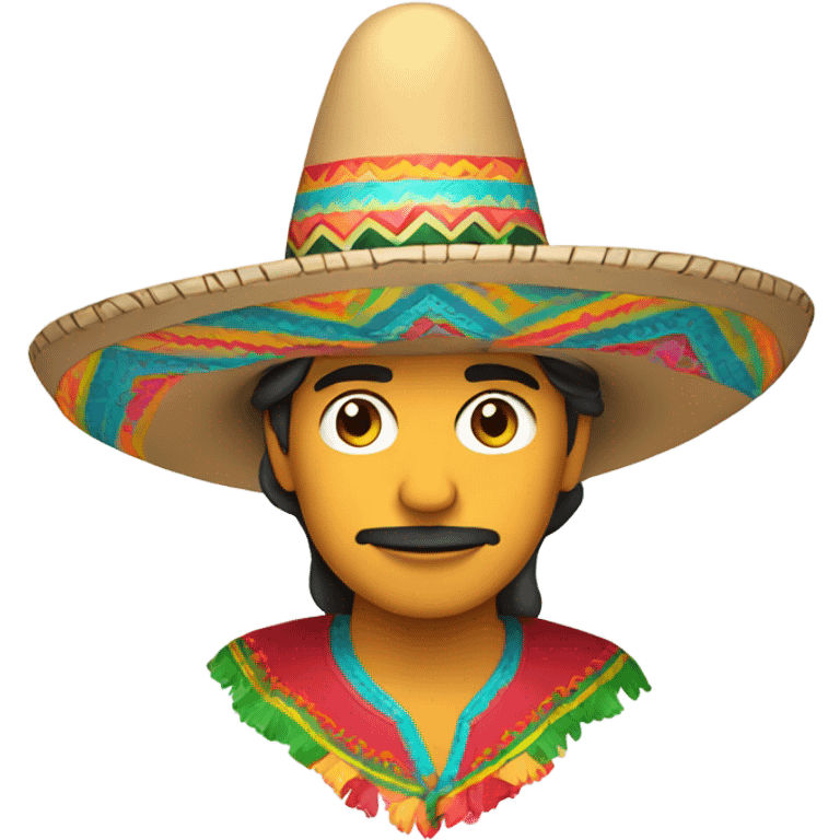 Mexican with sombrero  emoji