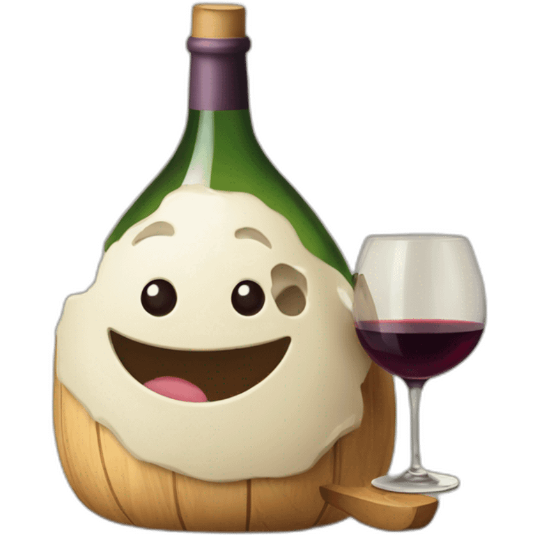 Bouteille de vin  emoji