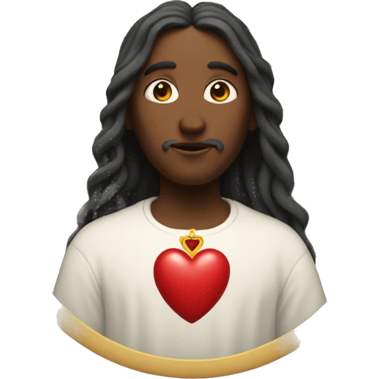 Sacred heart emoji