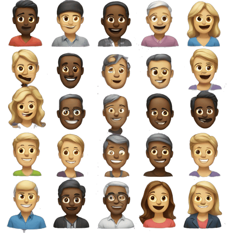 lively people emoji