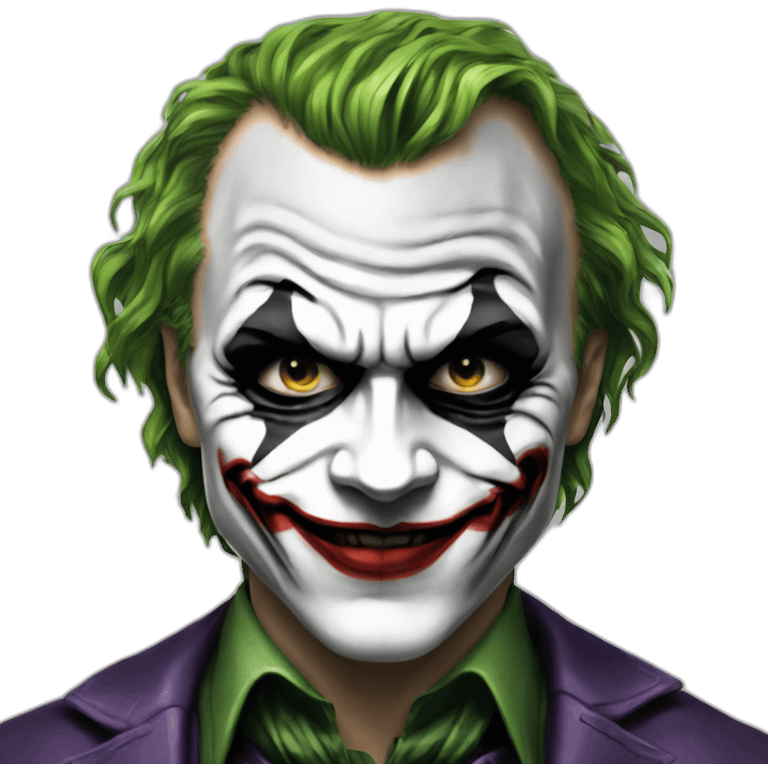 heath ledger joker emoji