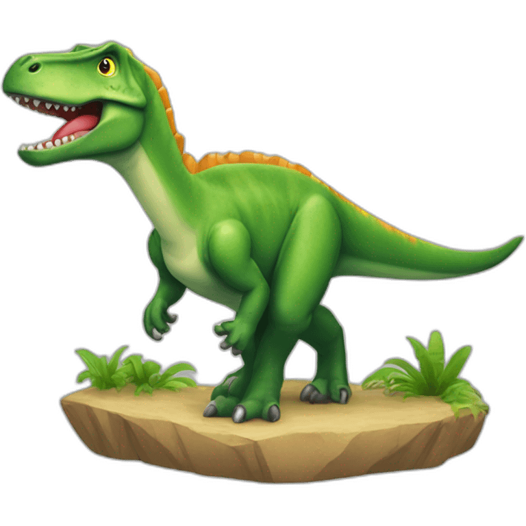 Jurassique park dinosaure emoji